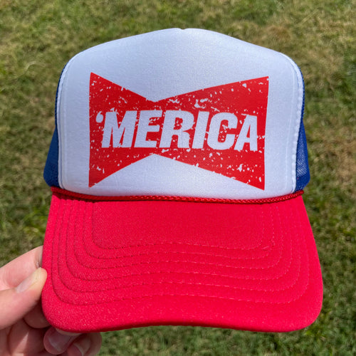 Merica Hat DTF Transfer