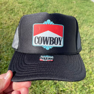 Cowboy Stone Hat DTF Transfer