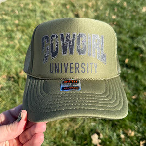 Cowgirl University - Western Foam Trucker Hat