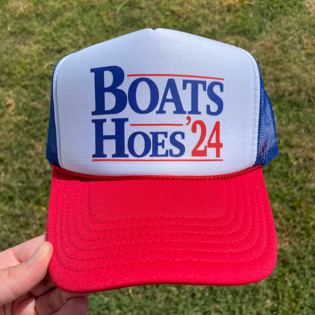 Boats N Hoes 24 - Western Foam Trucker Hat