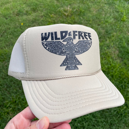Wild & Free - Western Foam Trucker Hat