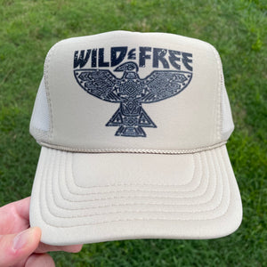 Wild & Free - Western Foam Trucker Hat