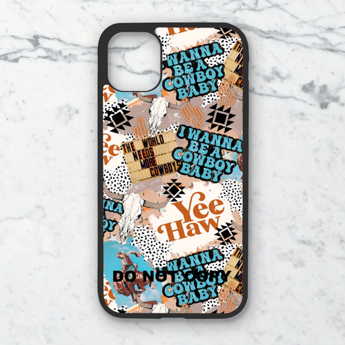 Cowboy Baby Phone Case **MADE TO ORDER**