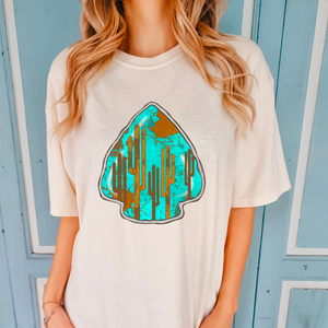 Turquoise Arrowhead Shirt