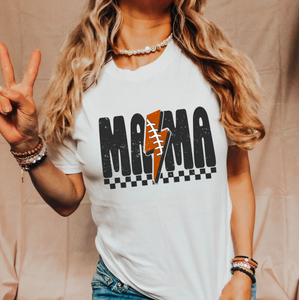 Checker Mama Football Game Day Shirt