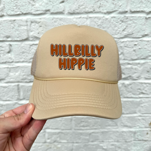 Hillbilly Hippie Hat DTF Transfer