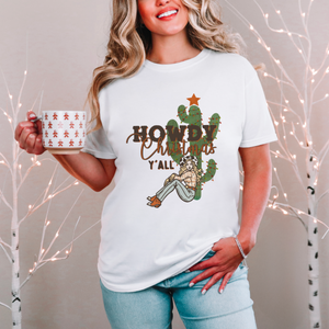 Howdy Christmas Y'all Shirt