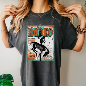 Spooky Rodeo Skeleton Shirt