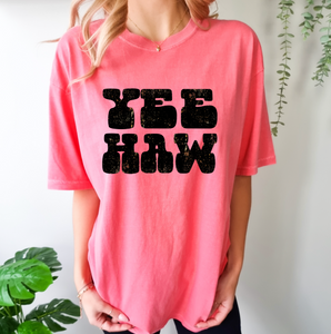 Yee Haw Pink Shirt