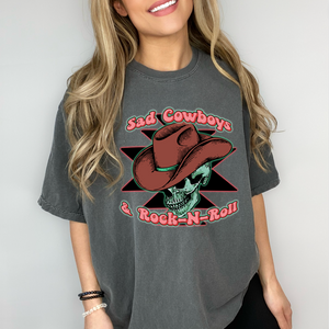 Sad Cowboys & Rock N Roll Shirt