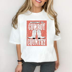 Welcome To Cowboy Country Shirt