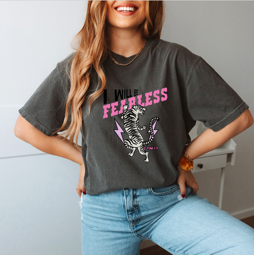 I Will Be Fearless Religious Jesus Shirt