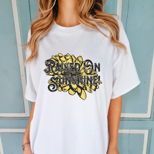 Raised On Sunshine Sunflower Shirt