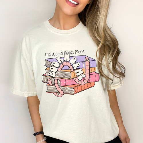 The World Needs More Bookworms Shirt