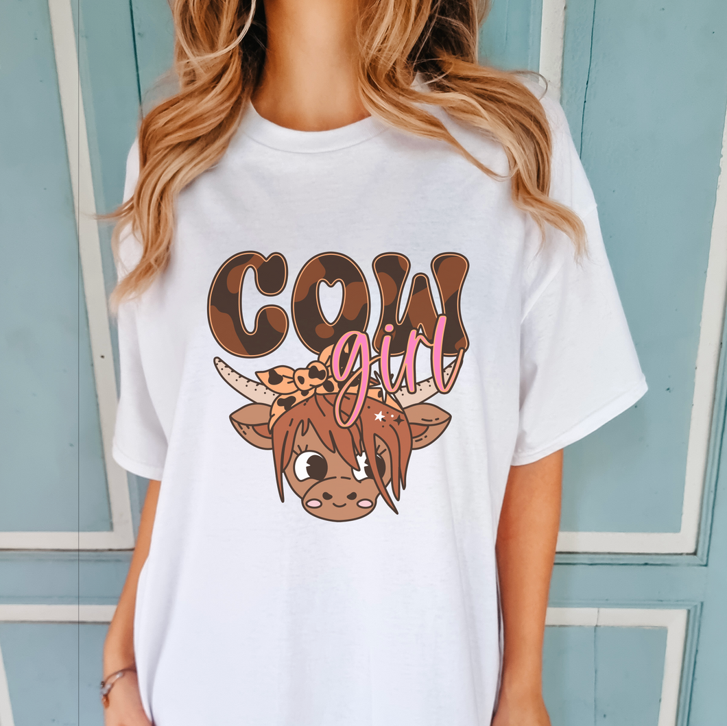 Cowgirl Kids Cow Shirt