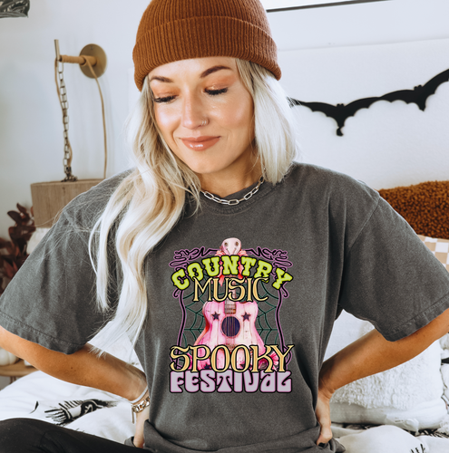 Country Music Spooky Festival Fall Halloween Shirt