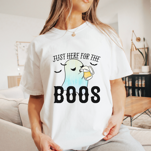 Just Here For The Boos Shirt