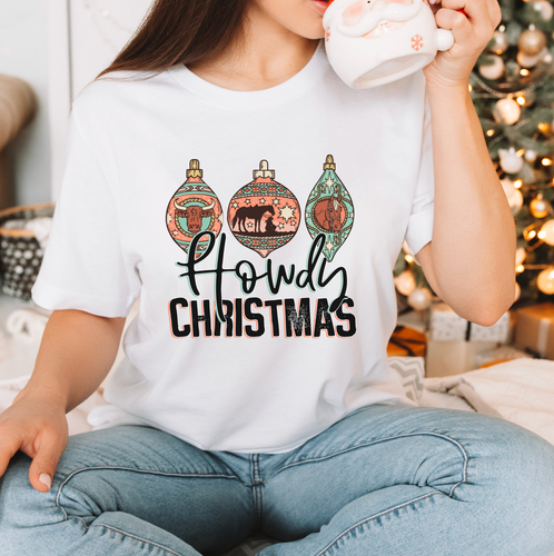 Howdy Christmas Ornaments Shirt