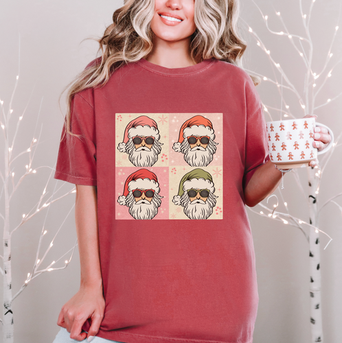 Cool Santa Christmas Shirt