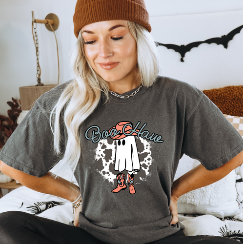 Boo Haw Ghost Halloween Shirt