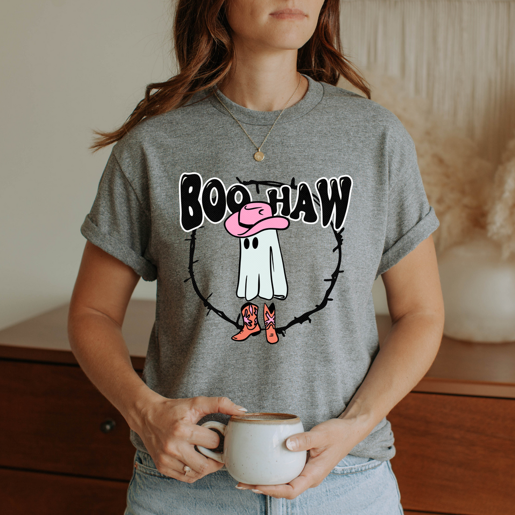 Boo Haw Ghost Halloween Shirt