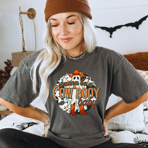Wanna Be A Cowbooy Halloween Shirt