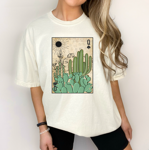 Desert Cactus Card Shirt