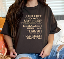 Load image into Gallery viewer, Fear &amp; Fridays Brown Shirt Or Sweatshirt