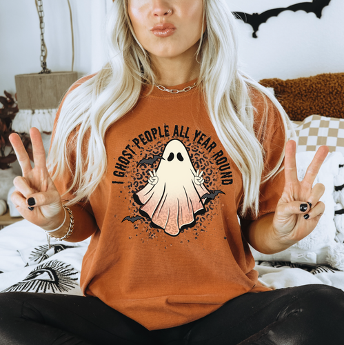 I Ghost People Year Round Halloween Shirt