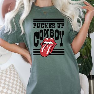 Pucker Up Cowboy Shirt