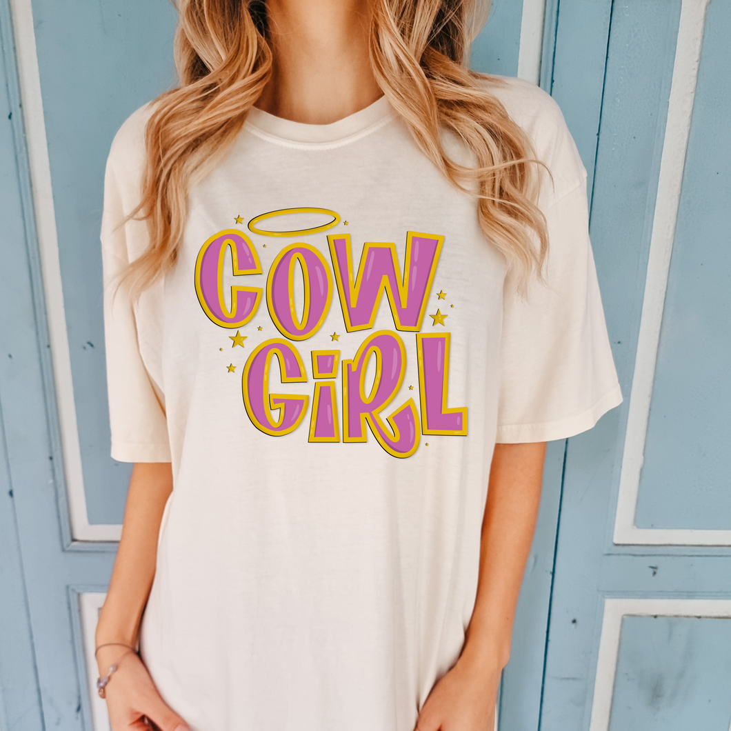 Y2K Cow Girl Shirt