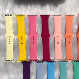 PLAIN Watch Band - M/L Wrist Size Colors 41-65