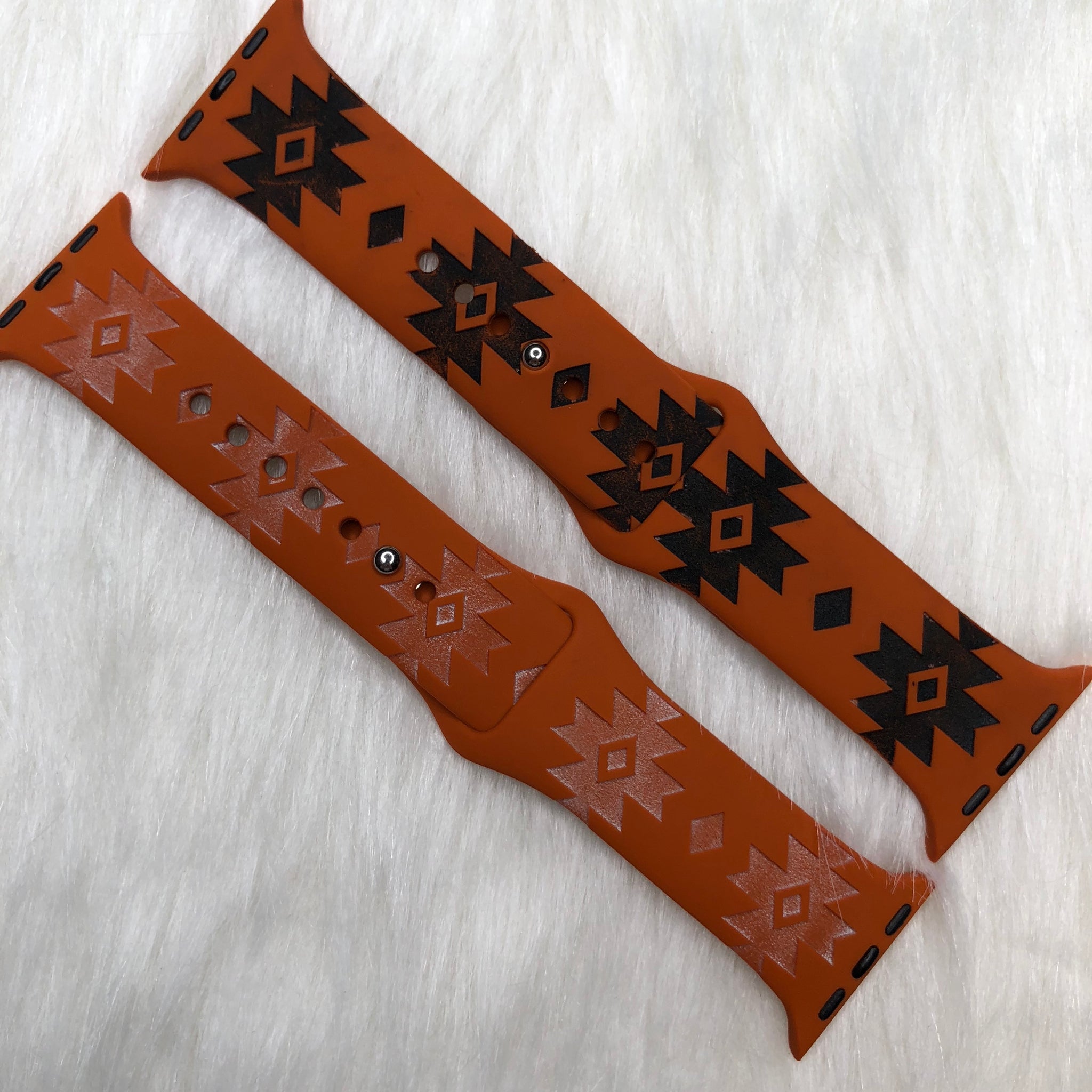 Sunset Aztec Elastic Watch Band – Palmetto Bands