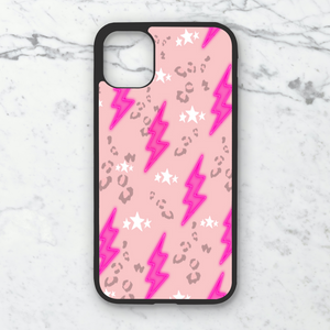 Pink Bolt Phone Case **MADE TO ORDER**