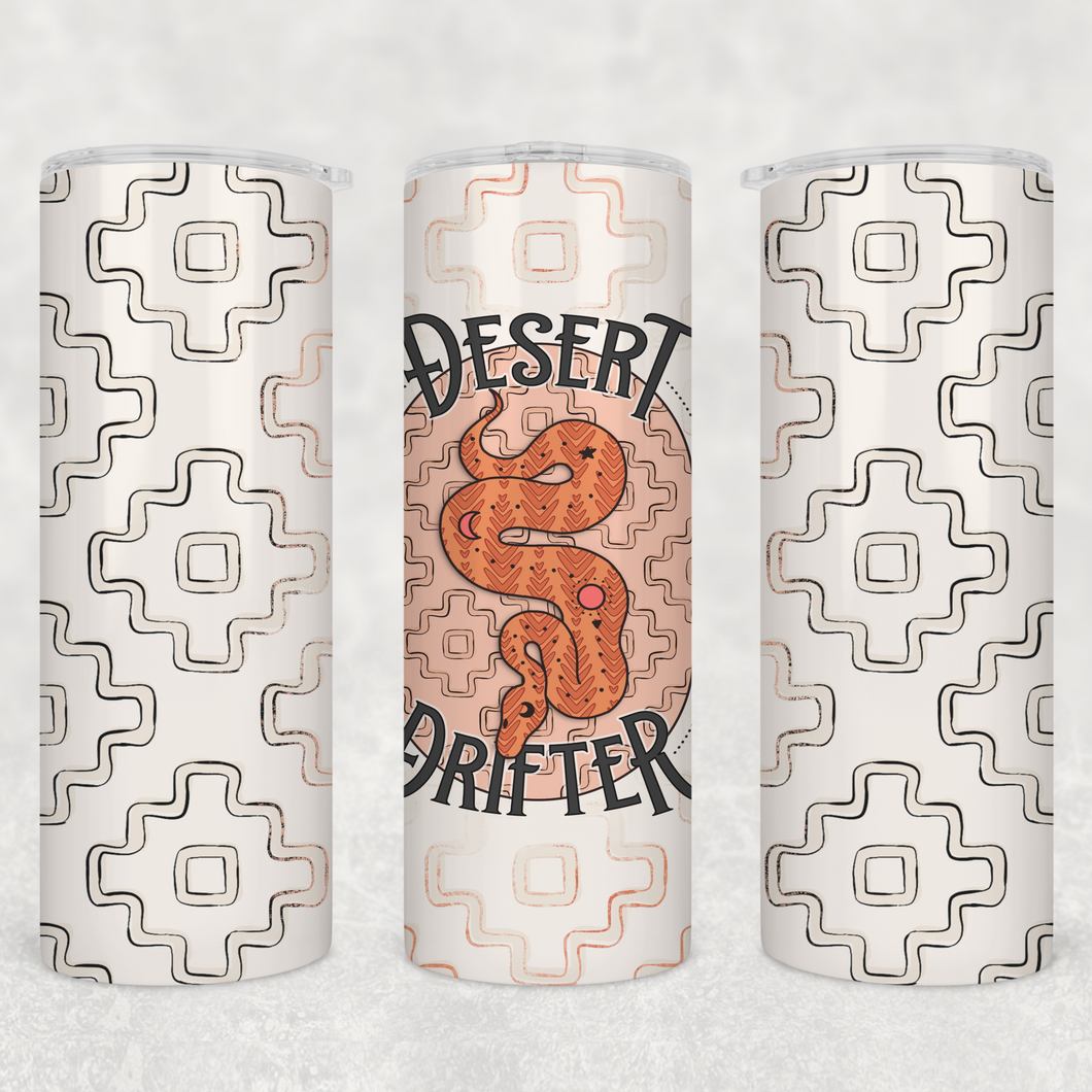 Desert Drifter Rattler - 20oz Tumbler