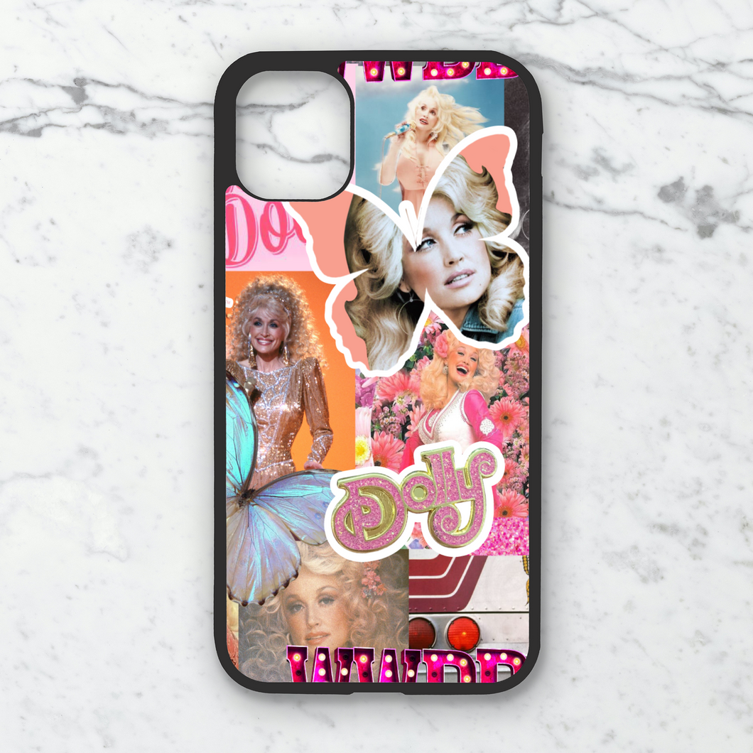 Dolly Pink Collage Phone Case **MADE TO ORDER**
