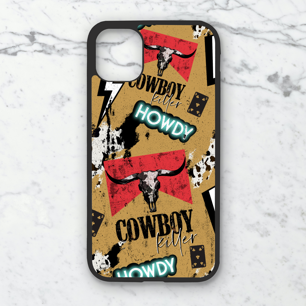 Howdy Neon Phone Case **MADE TO ORDER**