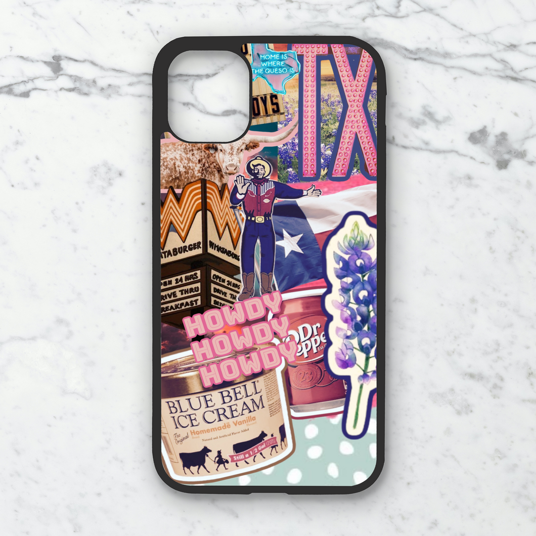 Howdy TX Phone Case **MADE TO ORDER**