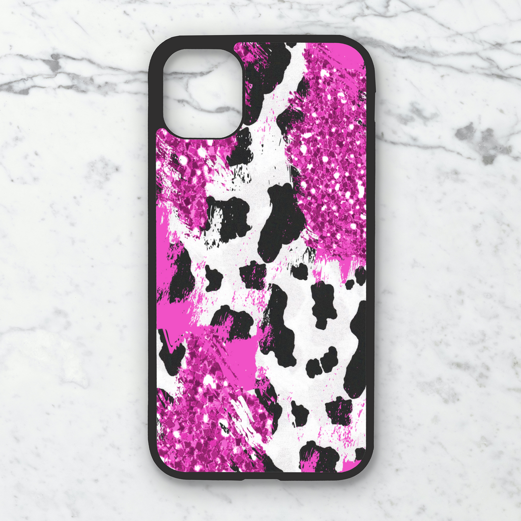 Pink Cow Phone Case **MADE TO ORDER**